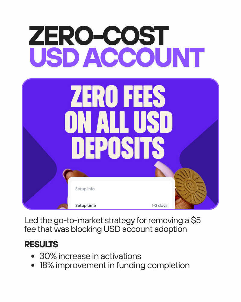 Zero-Cost USD Account Launch